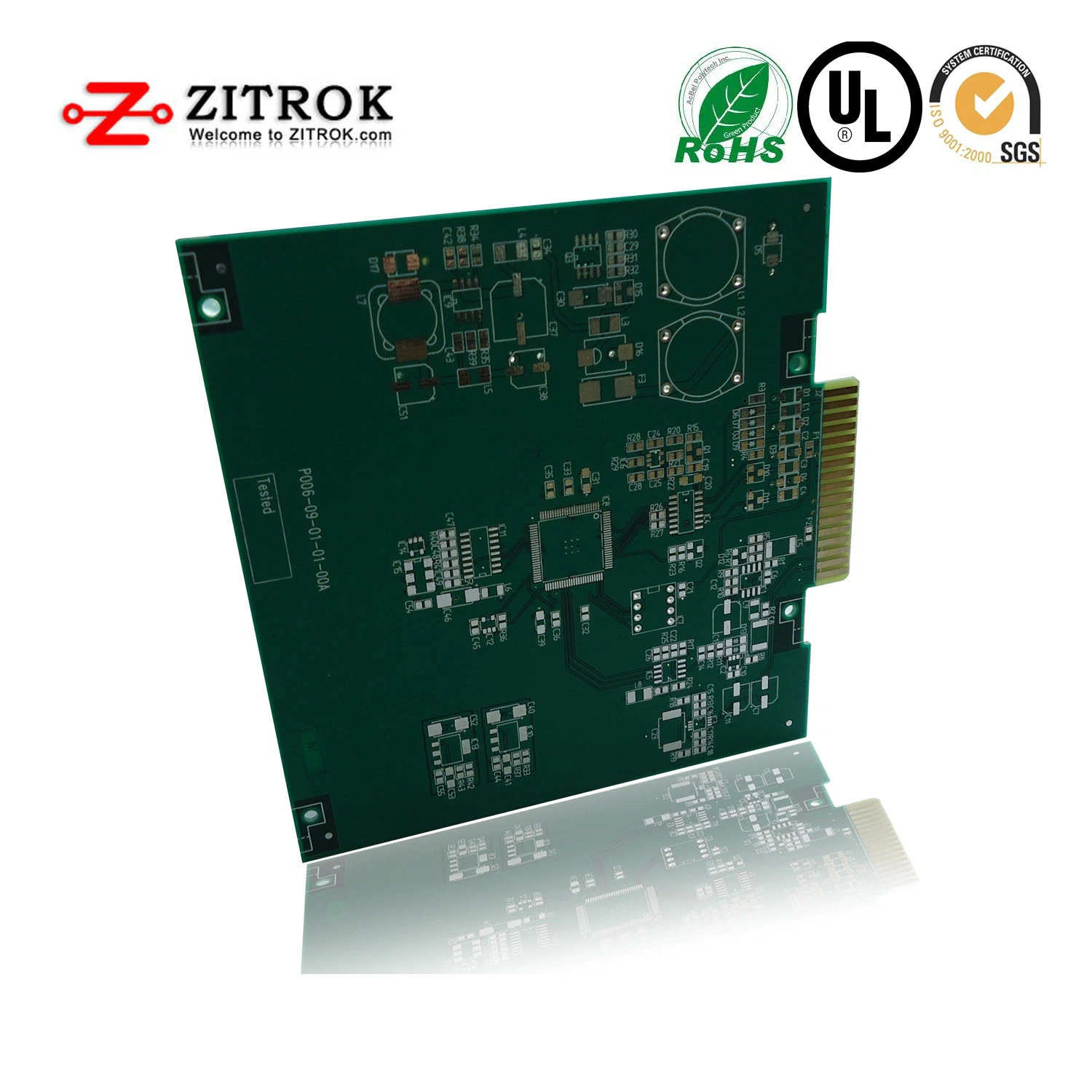 Gerber PCBA archivos electrónicos de la Bom giro rápido de la placa base Placa PCB PCB de los dedos de Oro Duro OEM