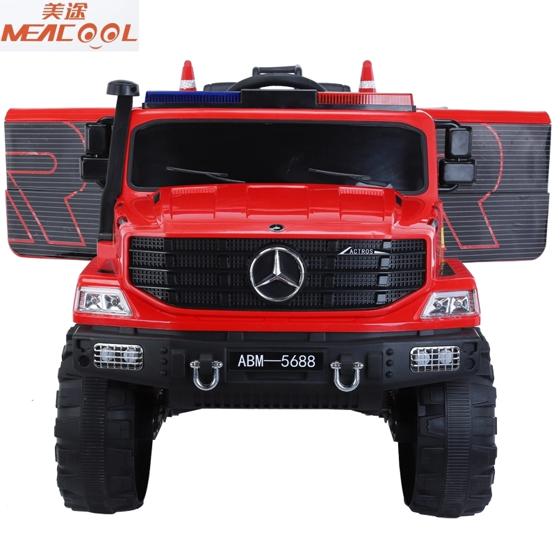 Hot Selling Red Big Battery Children's Toy Car Four-Wheel Drive Mini Electric Car with 2.4G Bluetooth