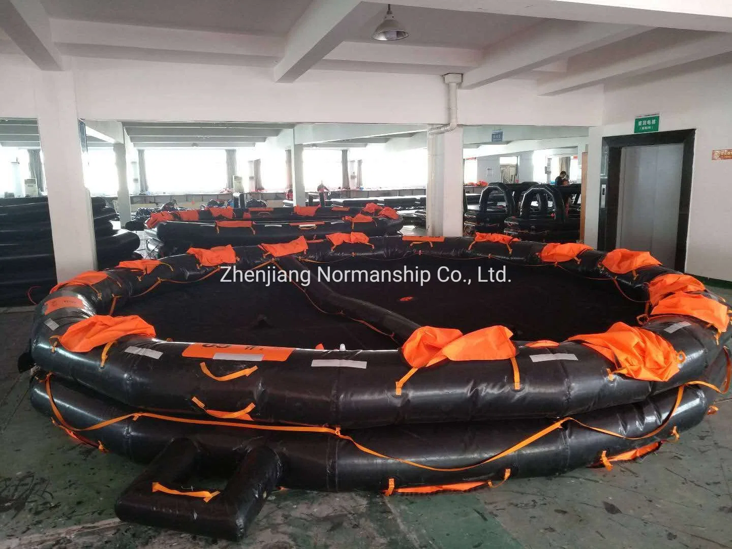 50 Persons Open Reversible Inflatable Life Raft