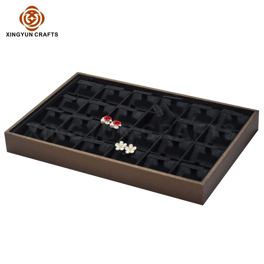 Custom Wooden Gift Jewelry Box Display Wholesale/Supplier High quality/High cost performance  Earring Pendatn Jewelry Stand Display