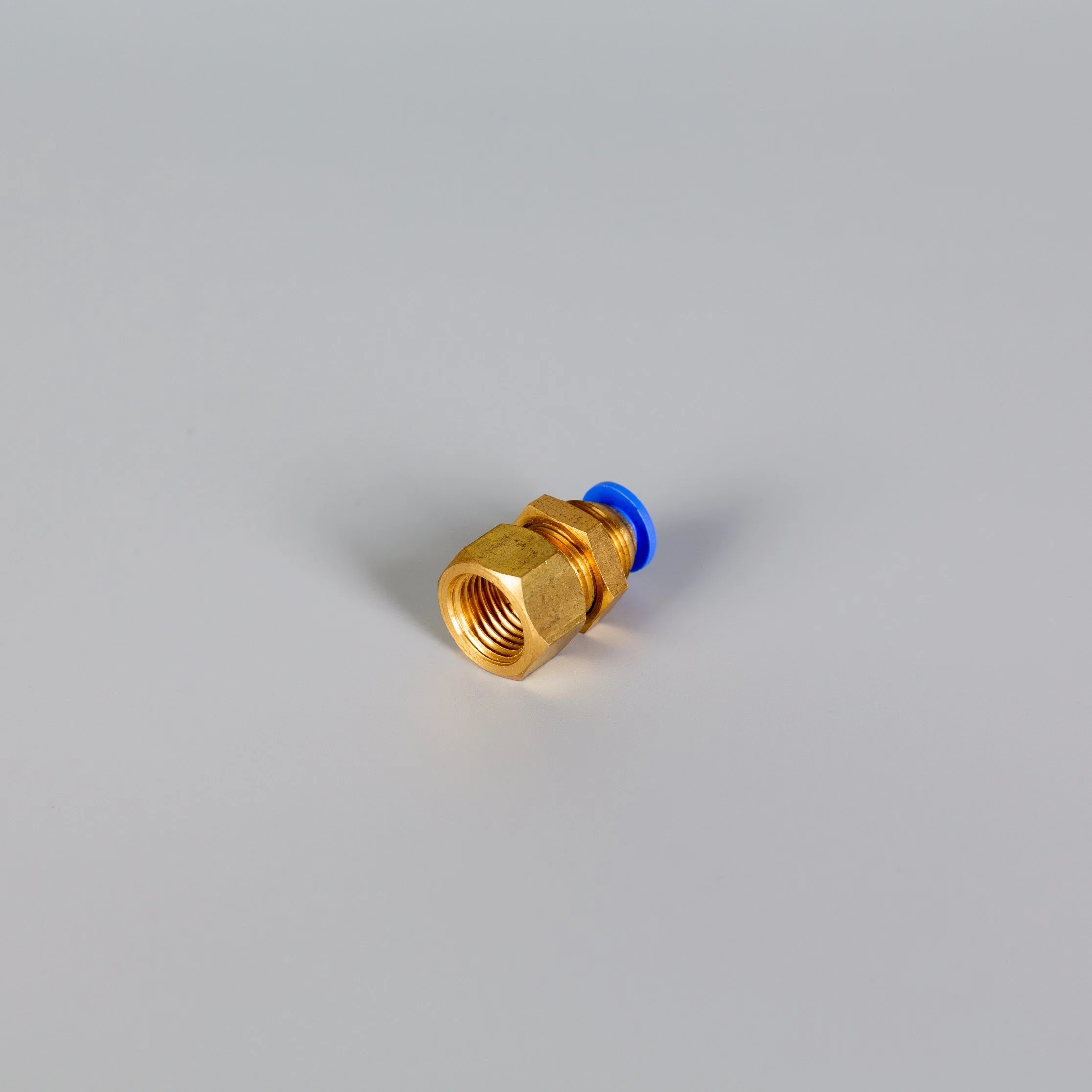 Quick Push in Air Straight Joint Brass Plastic Male Tube Pneumatic Fittings