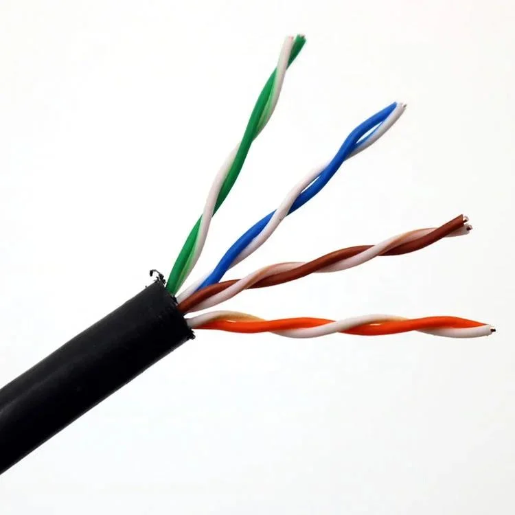 Cat5 UTP Outdoor Cable with UV Resistant Jacket for Harsh Environments