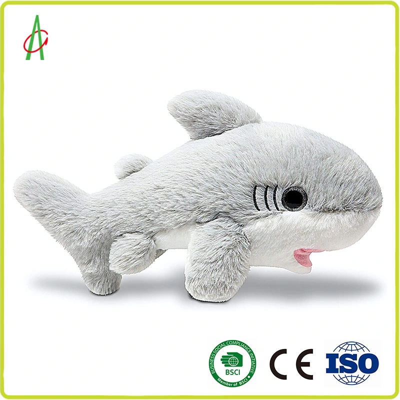 3 Colors Soft Baby Kids Children Plush Animal Occean Sea Stuffed Animal Shark Toy