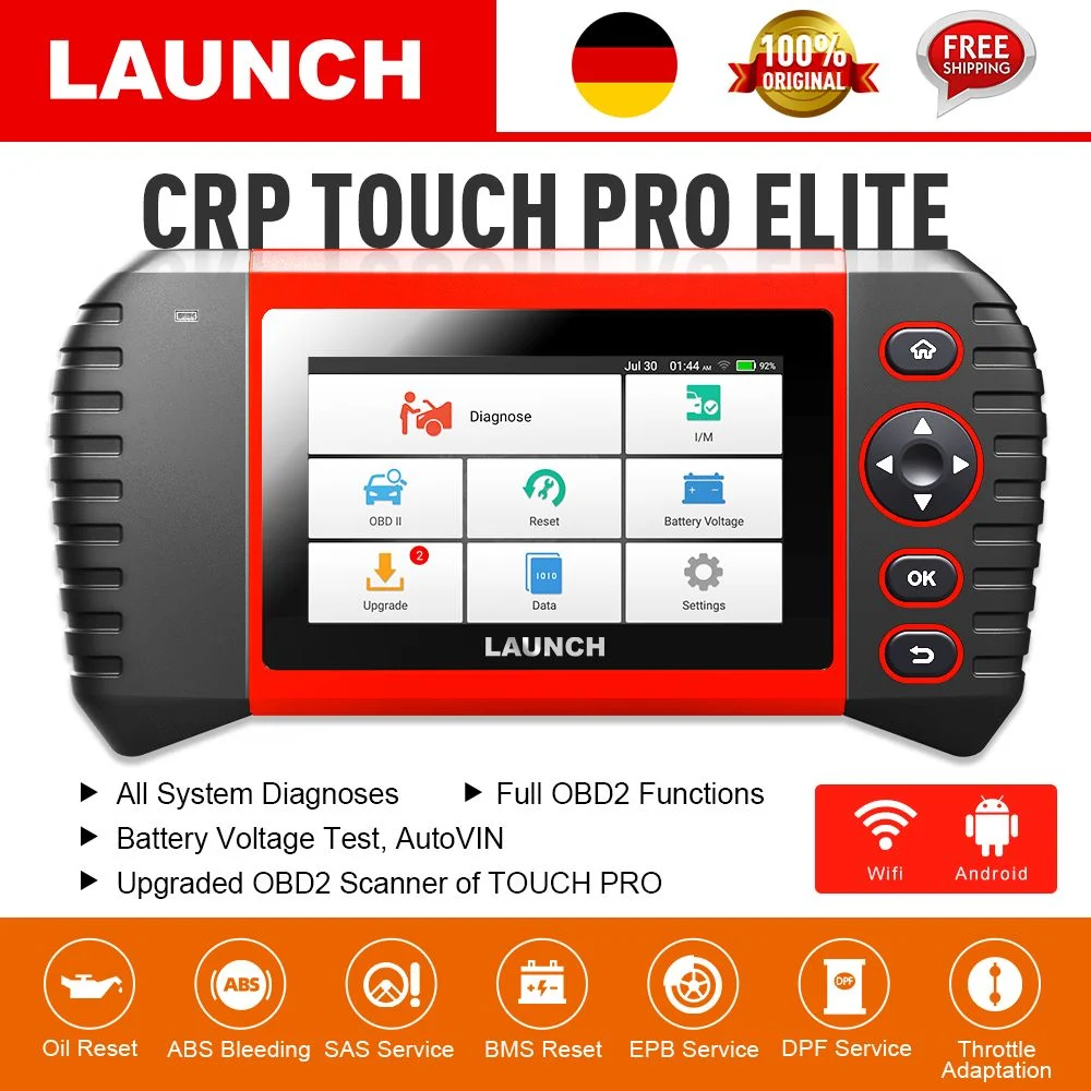 Lancer le Scanner OBD CRP Touch Pro Elite Lancement voitures Machine de Diagnostic