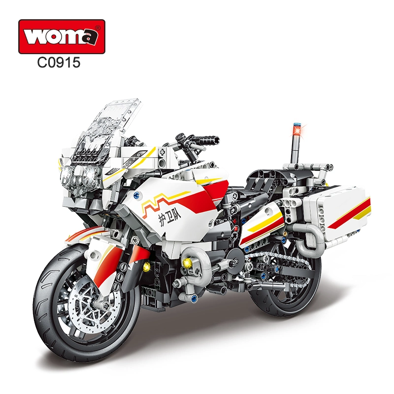 WOMA Spielzeug C0915 Einzelhandel Verkauf Schüler Kind pädagogische DIY Stem Motorrad Modell Bausteine Brick Set Junge Geburtstag Weihnachtsgeschenk Techinc Auto Motorrad Spielzeug