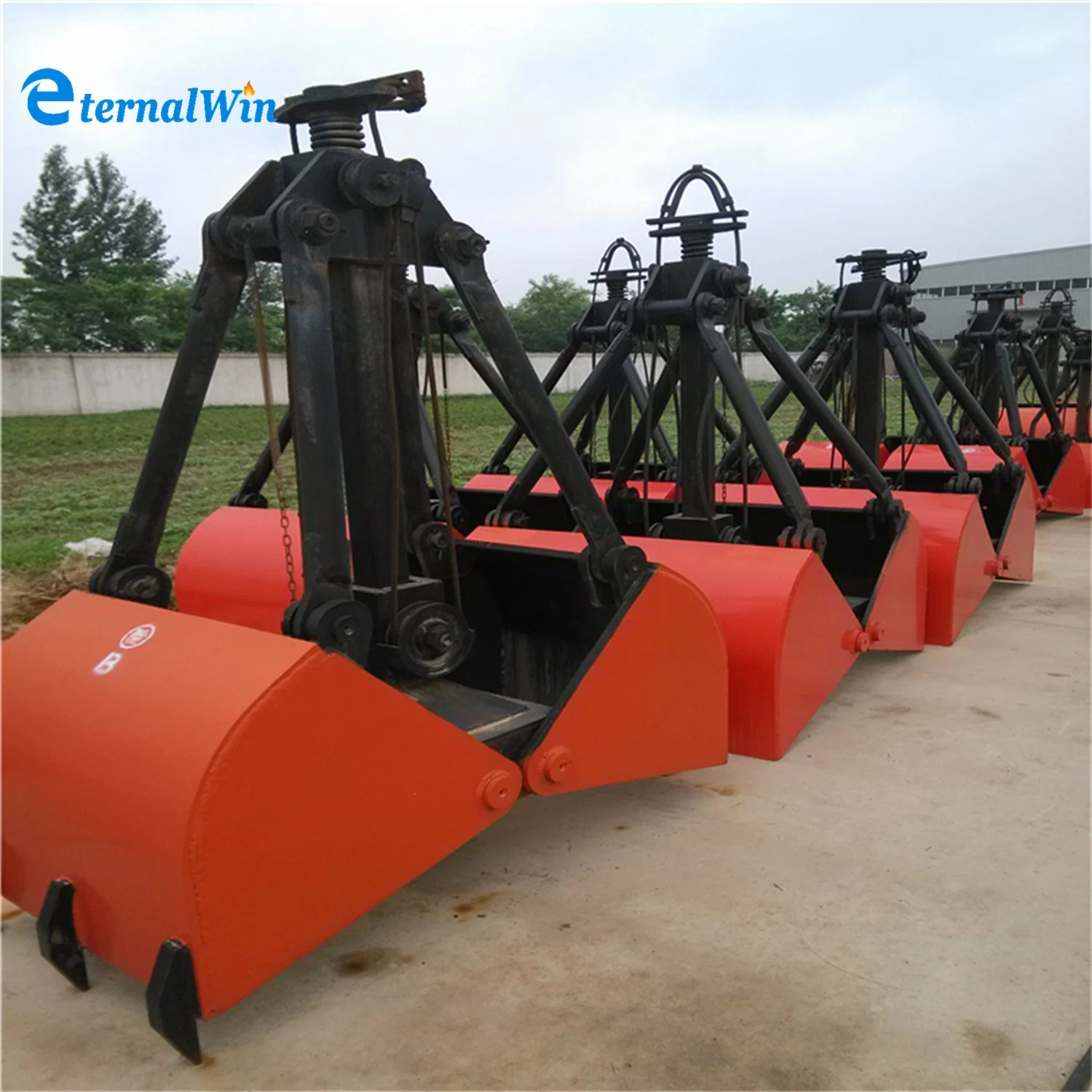 Orange Peel Grab Five-Claw Rotary Log Grab Rotating Wood Grapple for Excavators