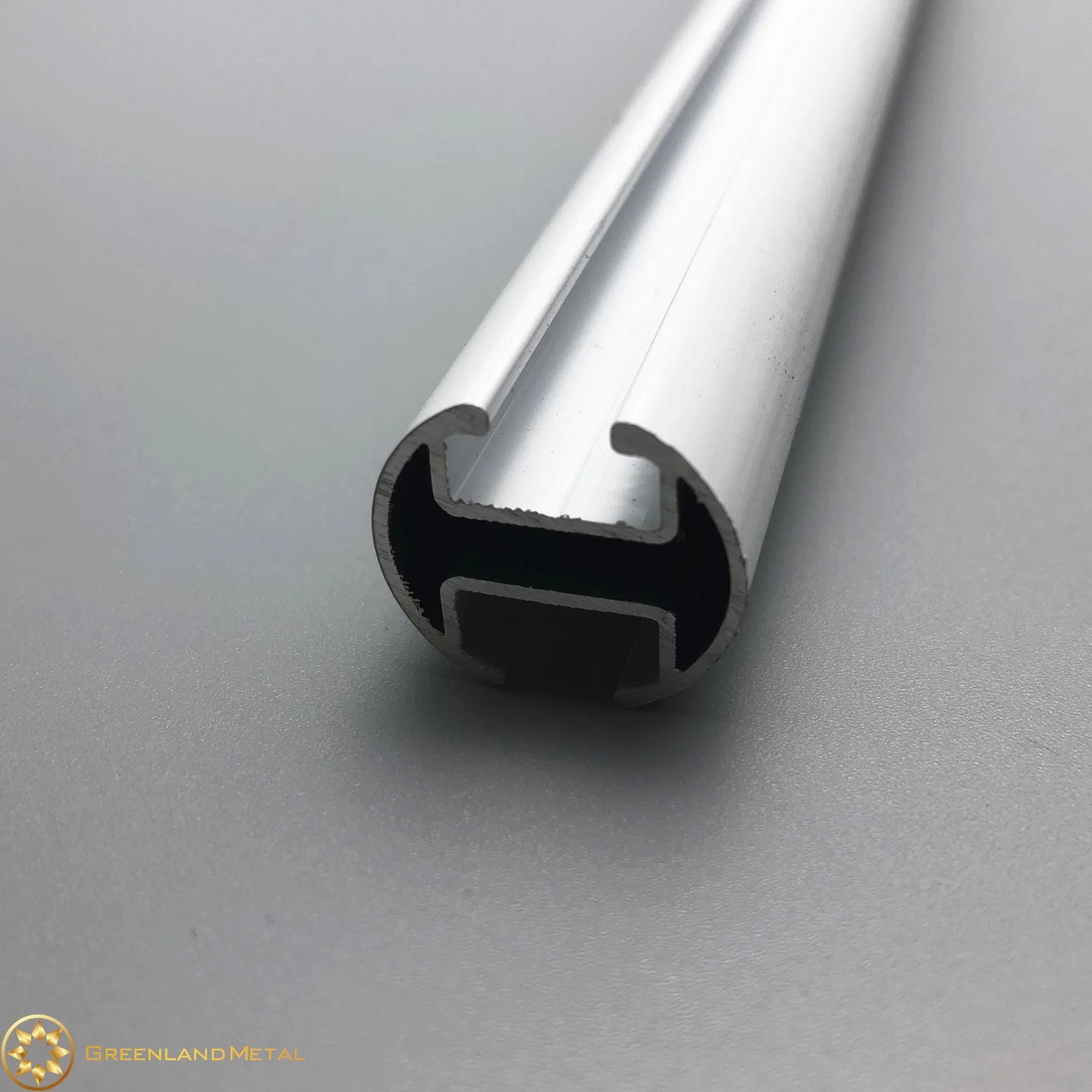 Gl4030- Black Color Aluminium Alloy Curtain Rod