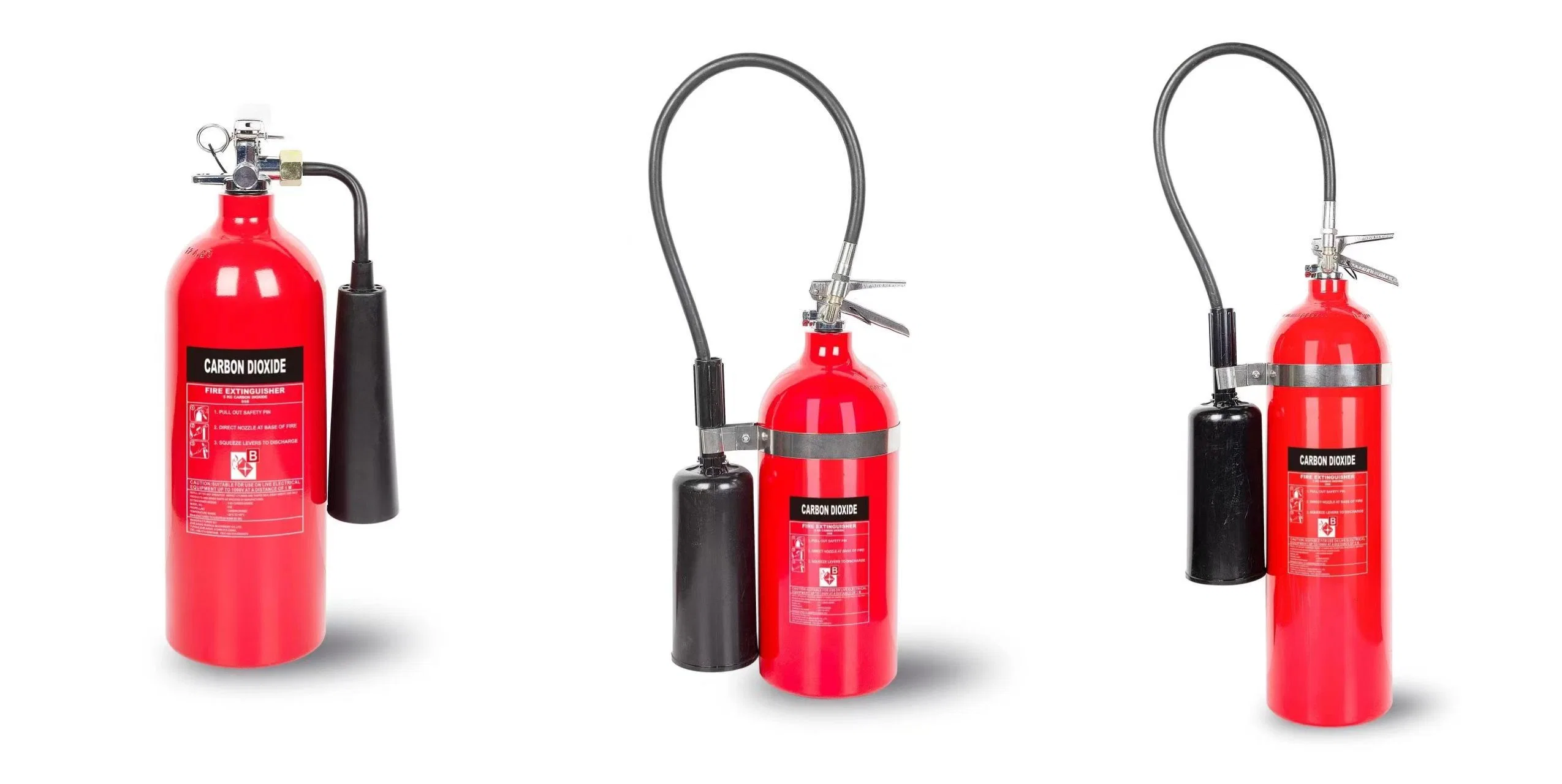 Feuerlöscher 5lbs 10lbs 15lbs 20lbs Aluminium CO2 mit DOT/UL