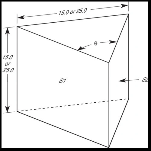 Brewster Dispersing Prisms/Optical Right Angle Prism/Dispersing Prisms/Optical Instrument