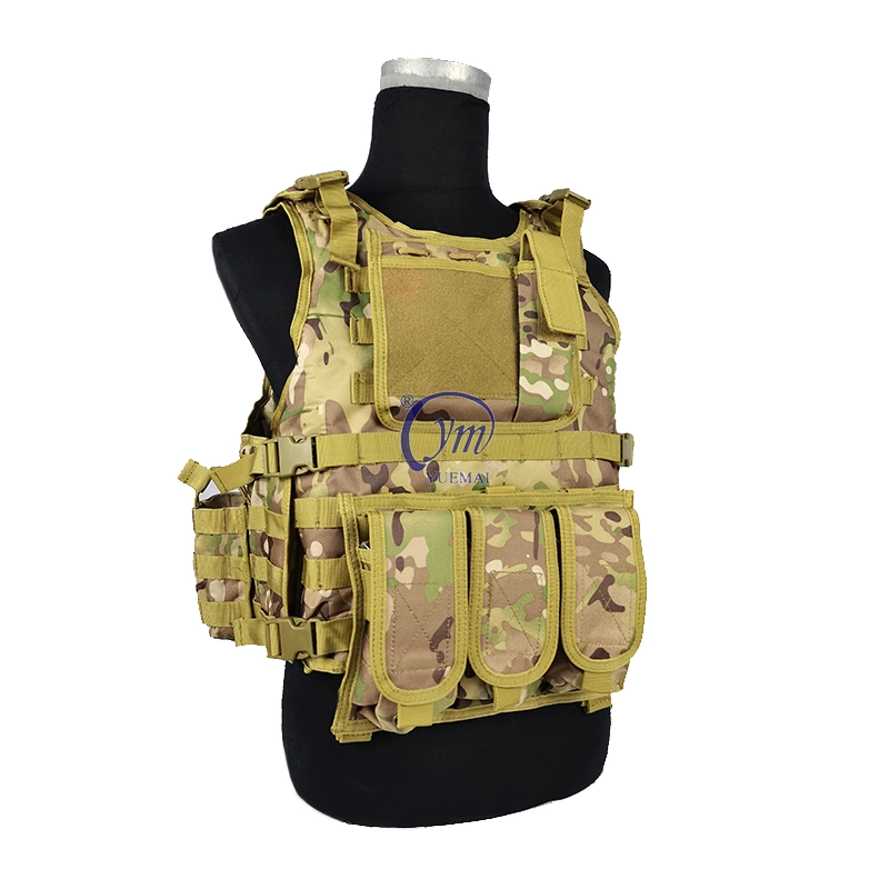 Double Safe 600d Polyester Molle System Bulletproof Army Military Tactical Vest