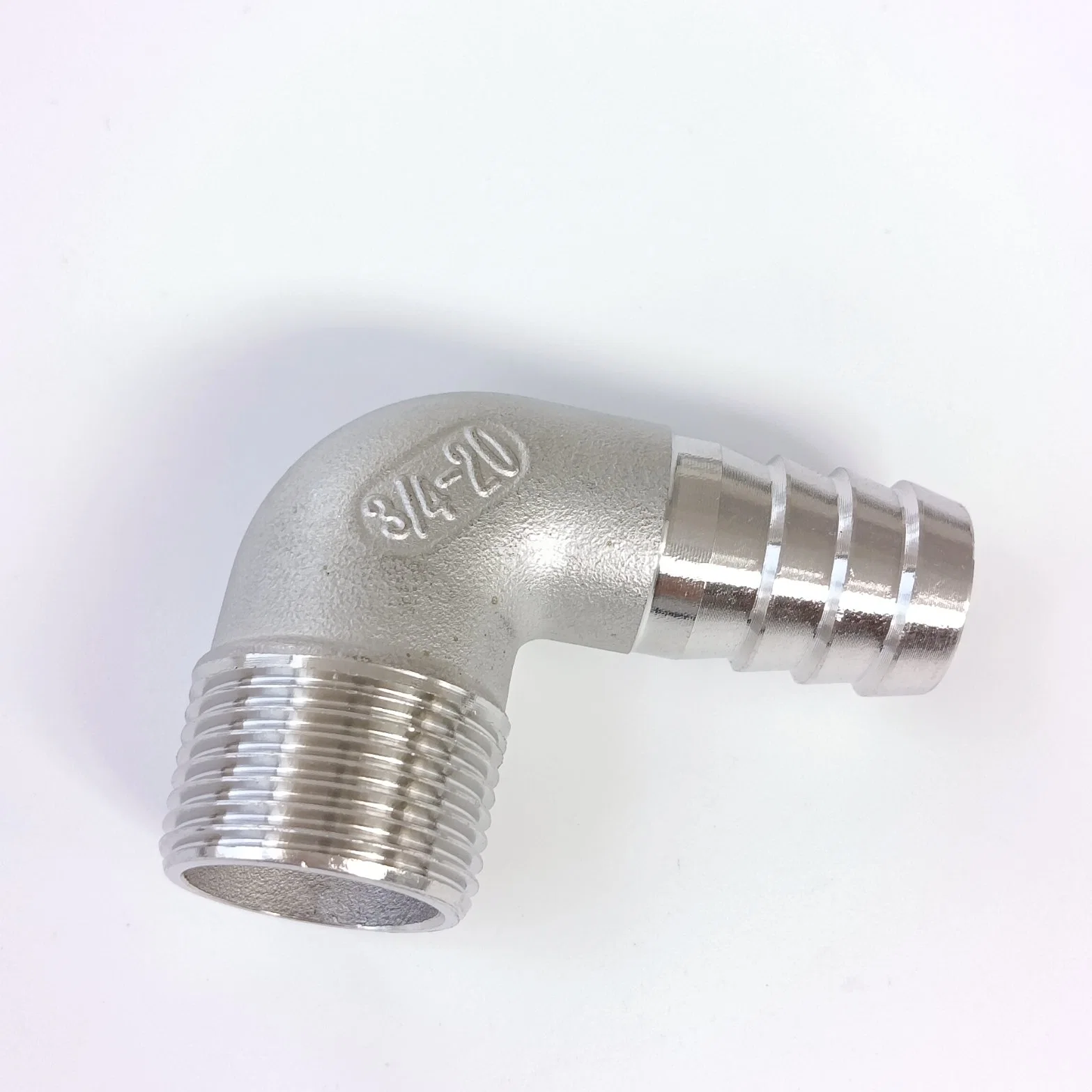 Pipe Fitting Stainless Steel Ss 304 Forging Hexagon Hose Nipple Elbow