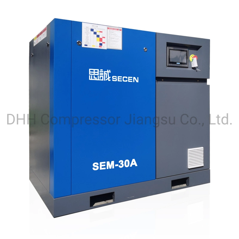 22kw HP 30pm VSD compresor de aire de tornillo rotativo para aplicaciones industriales