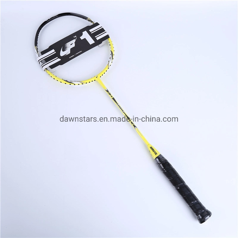 OEM Carbon Badminton Racket Customized Water Label