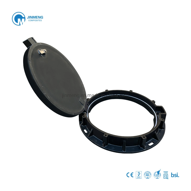 High Duty Anti-Theft Round Sheet Molding 600X600mmmanhole Cover