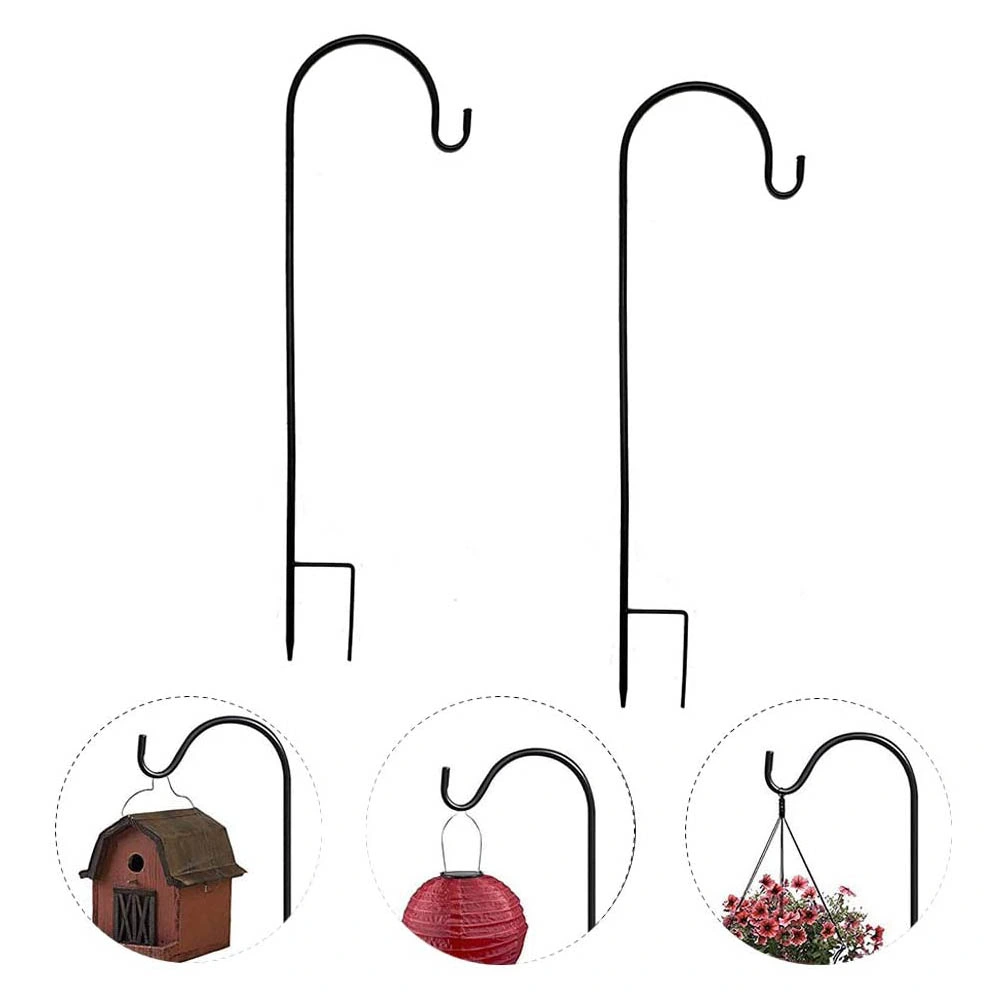 High quality/High cost performance  Garden Wire Hooks Solid Steel Hang Shepherds Hooks