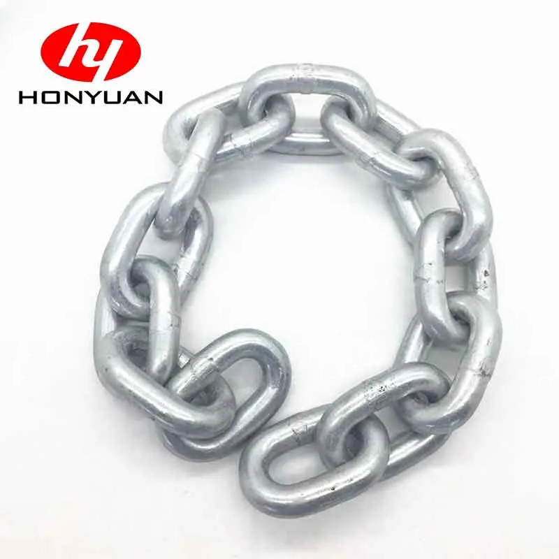 China Manufacturer Electric Galvanized High quality/High cost performance  DIN766 Steel Link Welded Chain