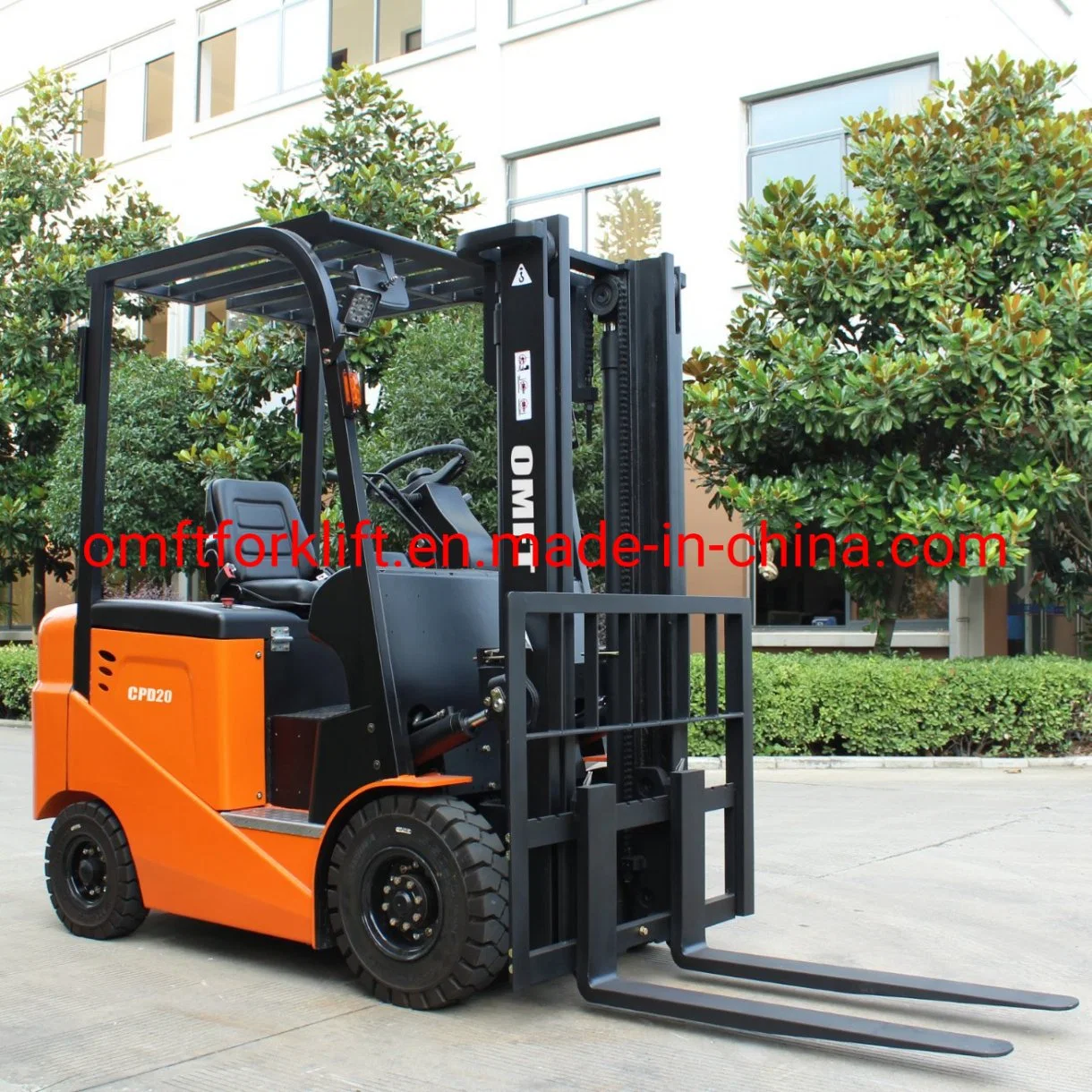 2ton 2000kg Cpd20 4 Wheels Smart Mini Battery Counterbalanced Electric Forklift Truck Ce ISO