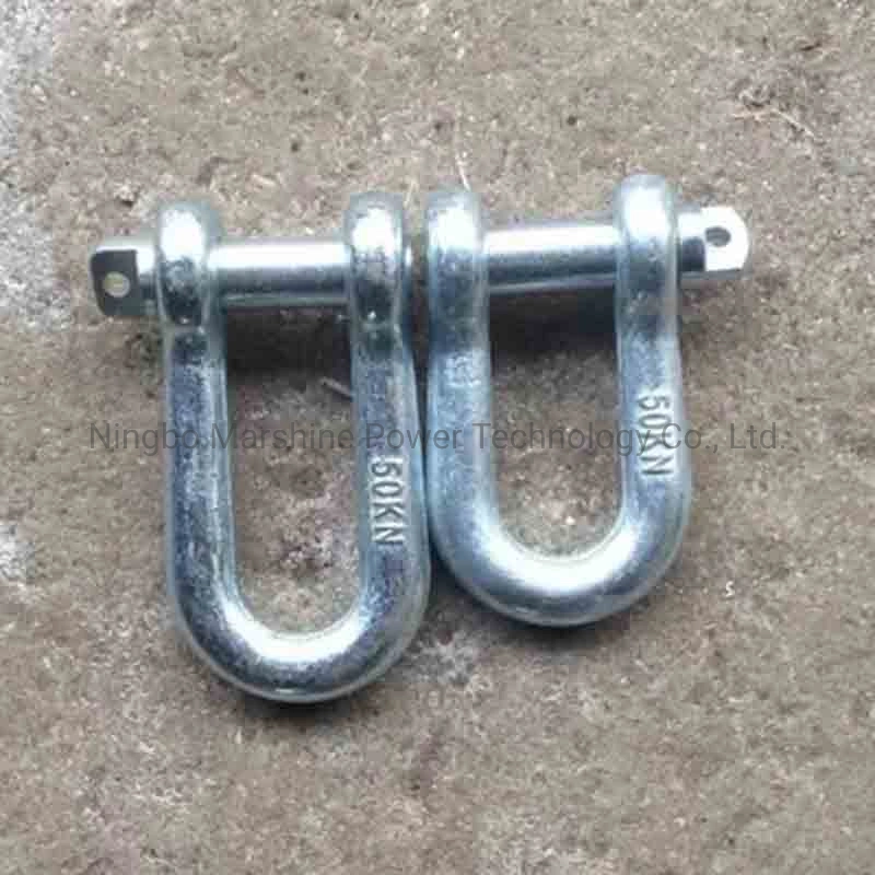 U Shackle Aerial Cable Tools Safety Stringing Equipment for Connecting Link