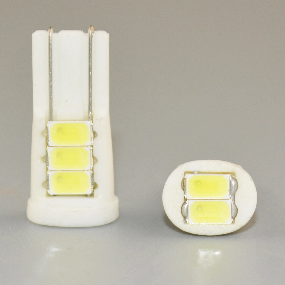 T10 8SMD 5630 Ceramic Base LED Side Maker Стоянка для ламп Авто автомобиль Super Bright White T10 8LED освещение салона автомобиля Лампа регулировки ширины камеры