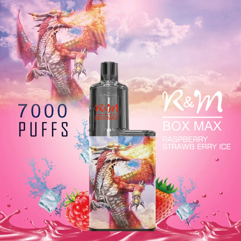 Zbood Customize R&M Box Max Iplays Vape Orion Lavie Milk Smog 1.4ml 600 Puff Wape Disposable/Chargeable Vape