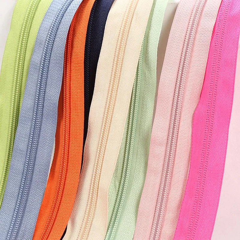 Wholesale/Supplier Colorful Zip for Clothes Dresses Custom Invisible Zippers 3# Fabric Tape Nylon Invisible Zipper