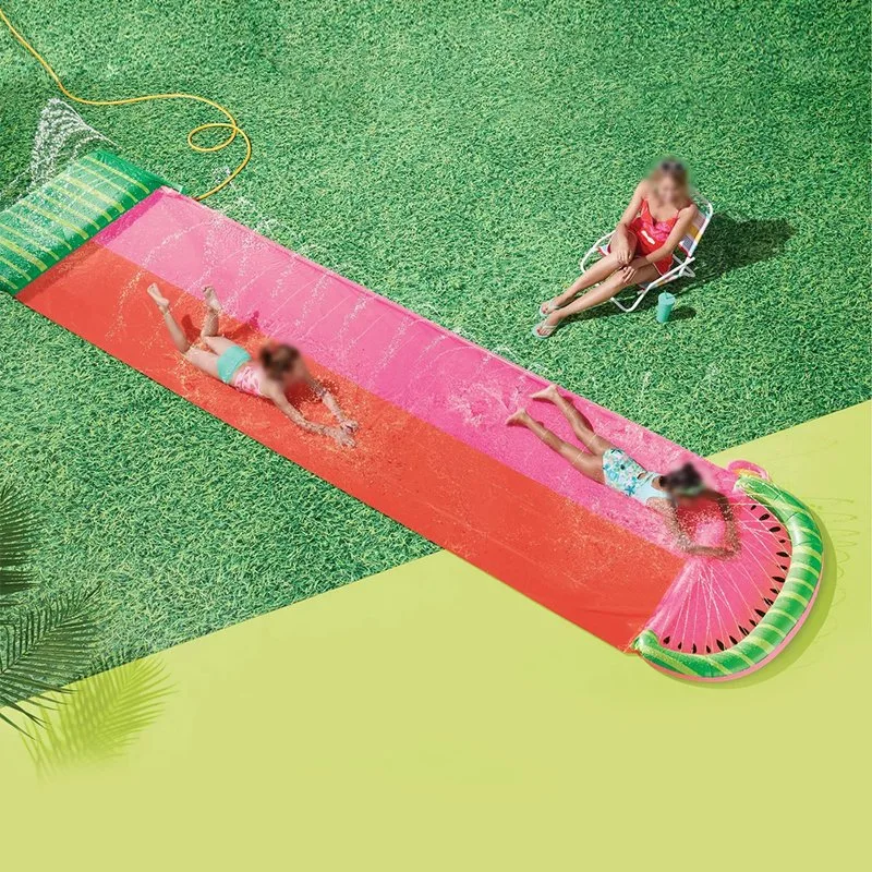 Inflatable PVC Garden Toy Family Summer Water Toys in Stock Kids Holiday Fun Watermelon Sprinkler Slide