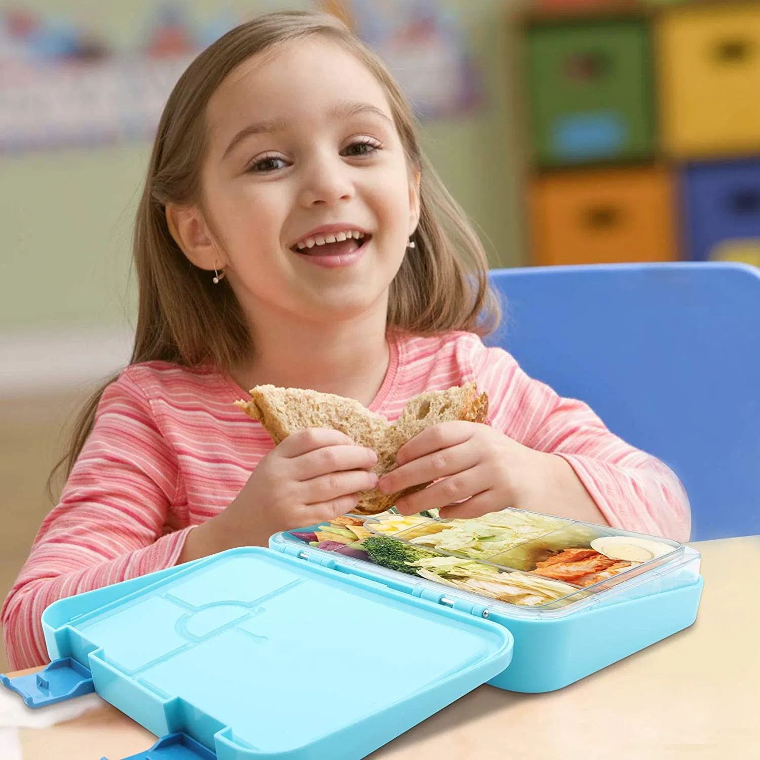 Ensemble bouteille d'eau et sac à lunch Aohea sans BPA écologique Panier repas enfant ensemble de panier repas avec sac en acier Boîte pour enfants Bentobox enfants Lunchbox Japanese Lunc