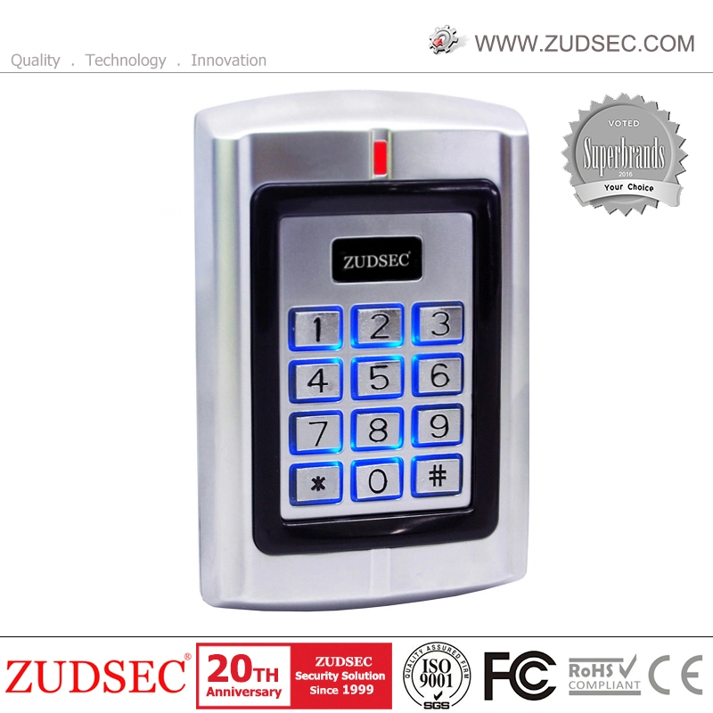 Metal Case Outdoor Door RFID Parking Access Control Keypad Panel Access Push Button Door Control