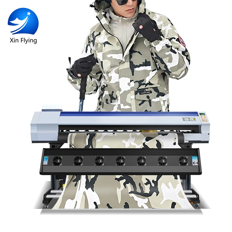 1900 Double Head Sublimation Printer Inkjet Printer 2 Heads