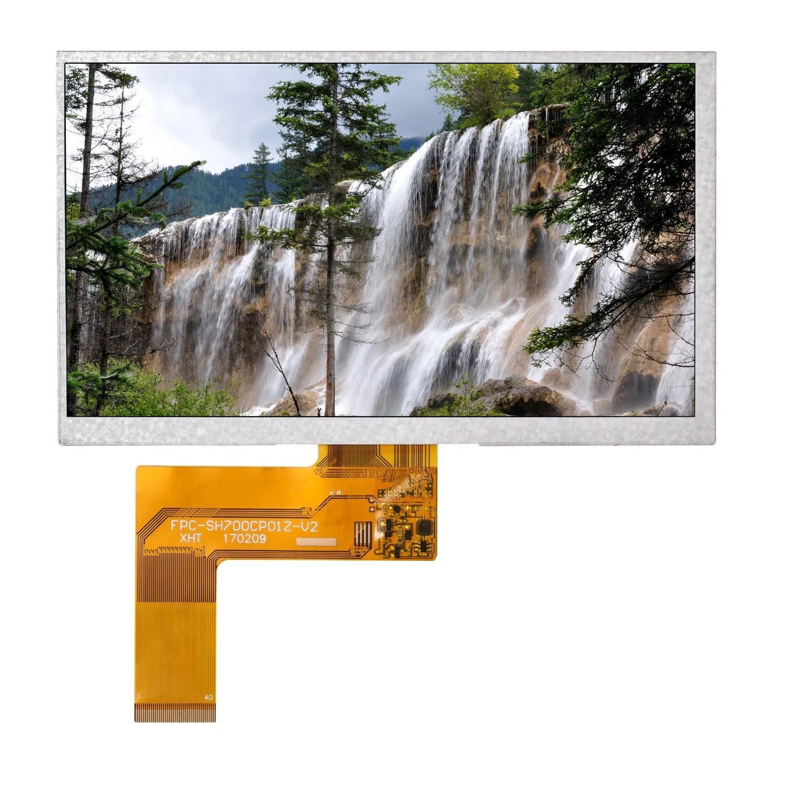 7.0 Inch TFT LCD Display Screen RGB 40pin 800X480 Module