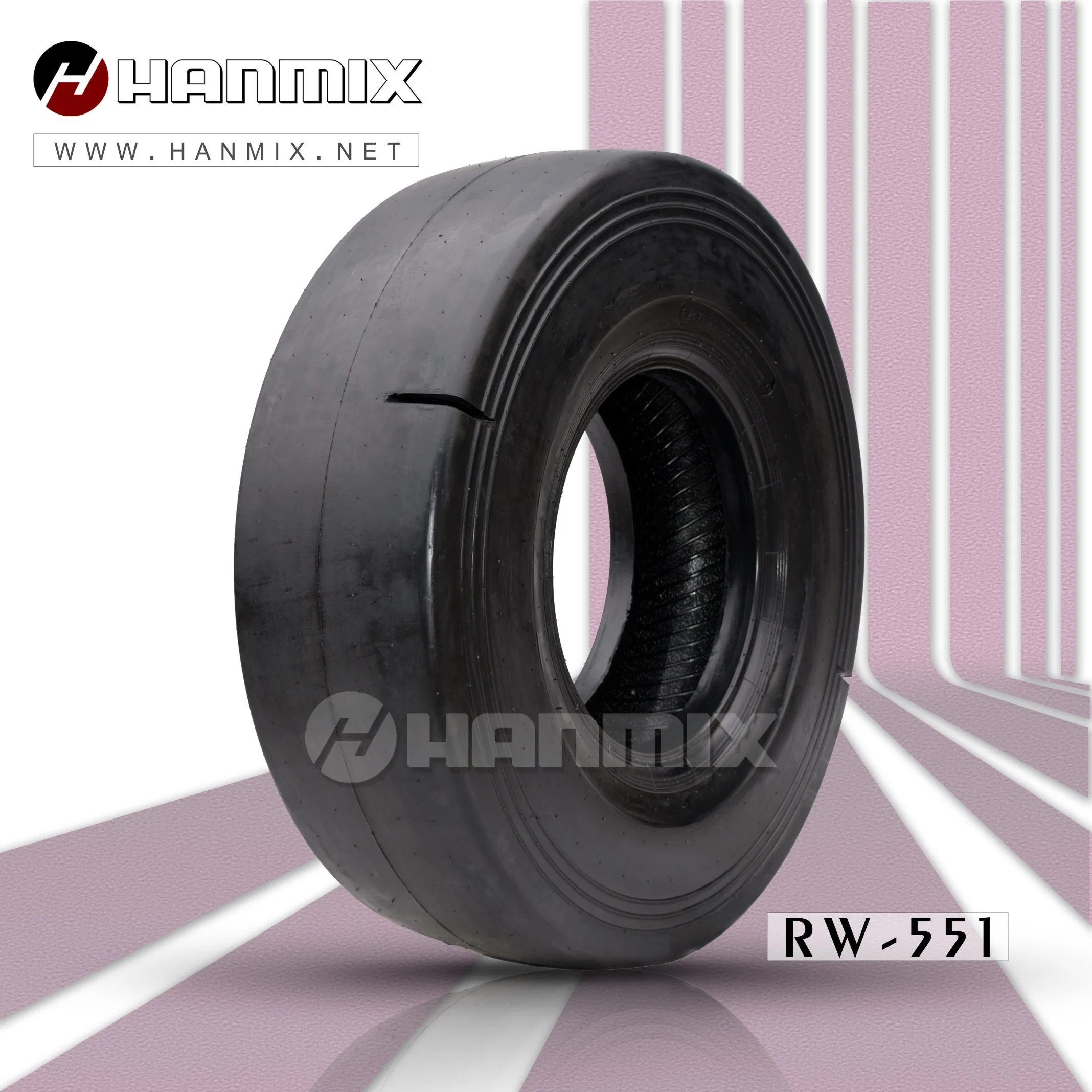 Hanmix off-The-Road Bias Tire L5/L5s Loader Tyre Dump Truck Tyre Grader Tyre Otb Tire Underground Load-Haul-Dump Tires 12.00-24 17.5-25 18.00-25