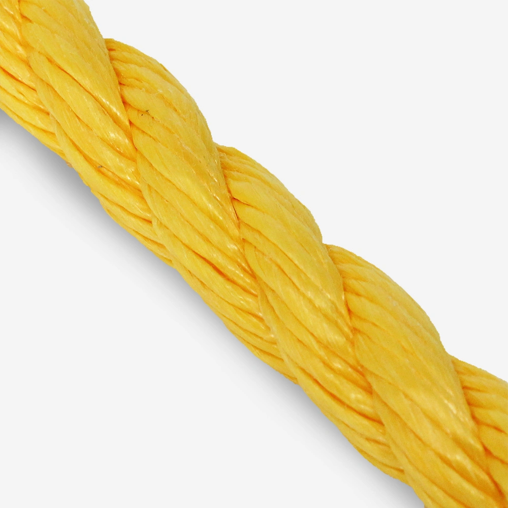 Manufacturer Price 3 Strand Twist PP Mooring Rope