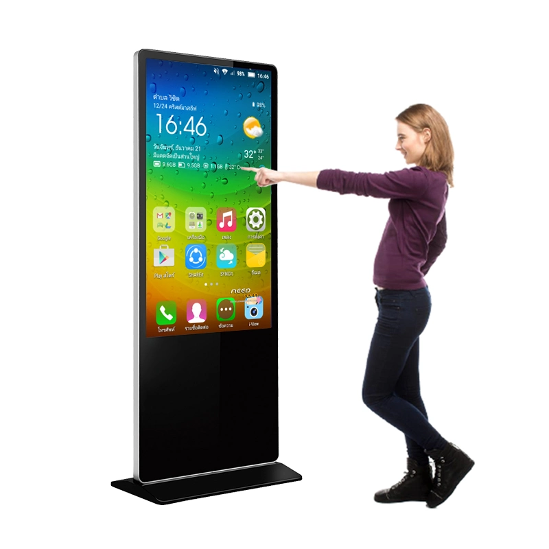 New Arrival Floor Stand Touch Screens LCD Digital Signage Media Player Advertising Display