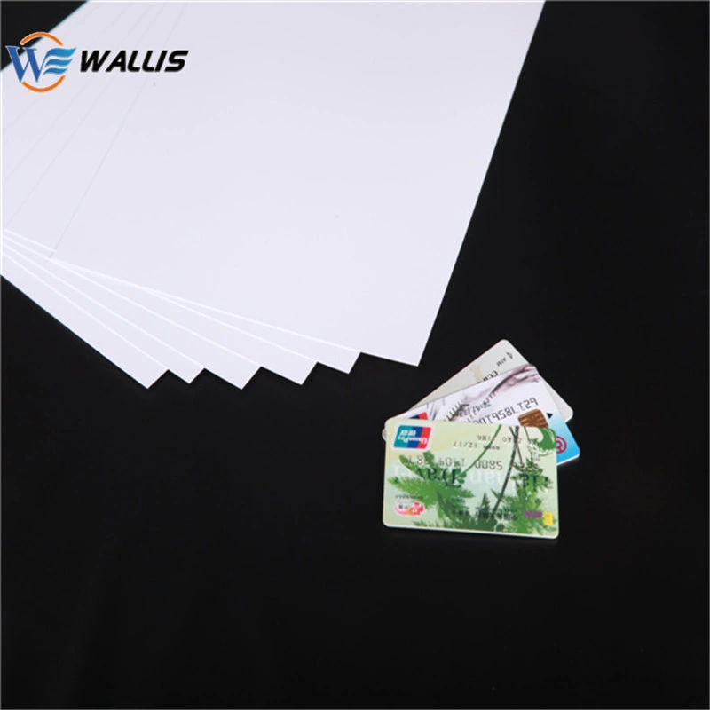 Inkjet Printing PVC PC Polycarbonate Sheet Material for ID Card Intermediate Core Layers Making