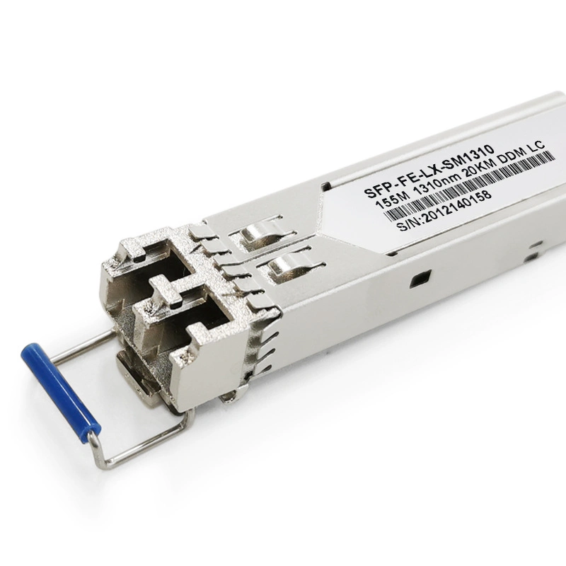 155m 1310nm 20km Ddm LC Optical Transceiver Compatible with SFP-Fe-Lx-Sm1310