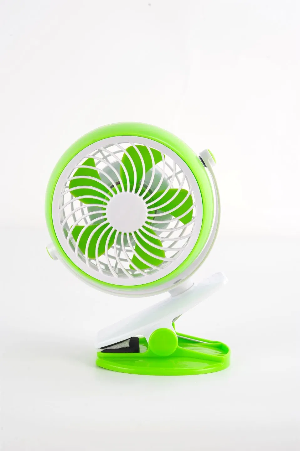 Hot Sale Rechargeable Li-ion Battery DC Clip Fan