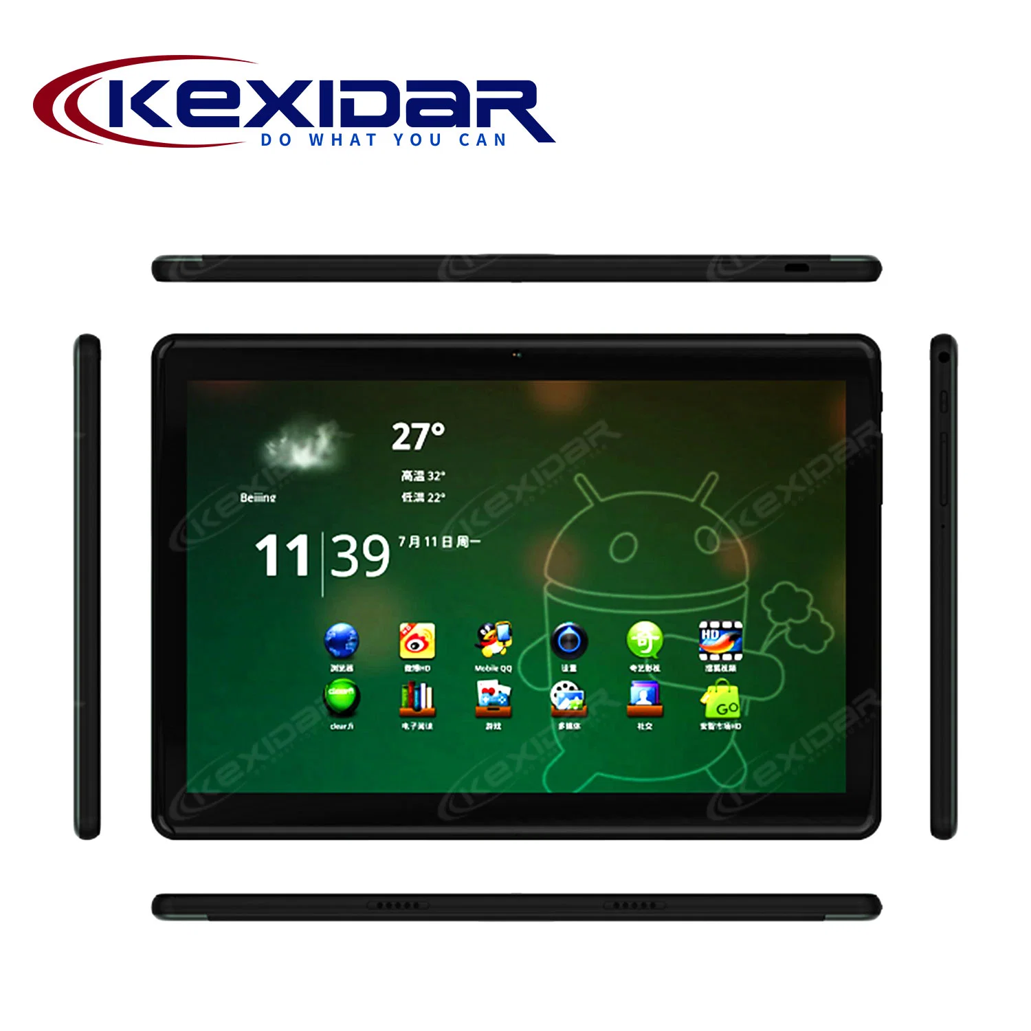 2023 Nuevo Android Tablet 10,1 pulgadas GPS WiFi Dual SIM Tarjeta 2GB+32GB