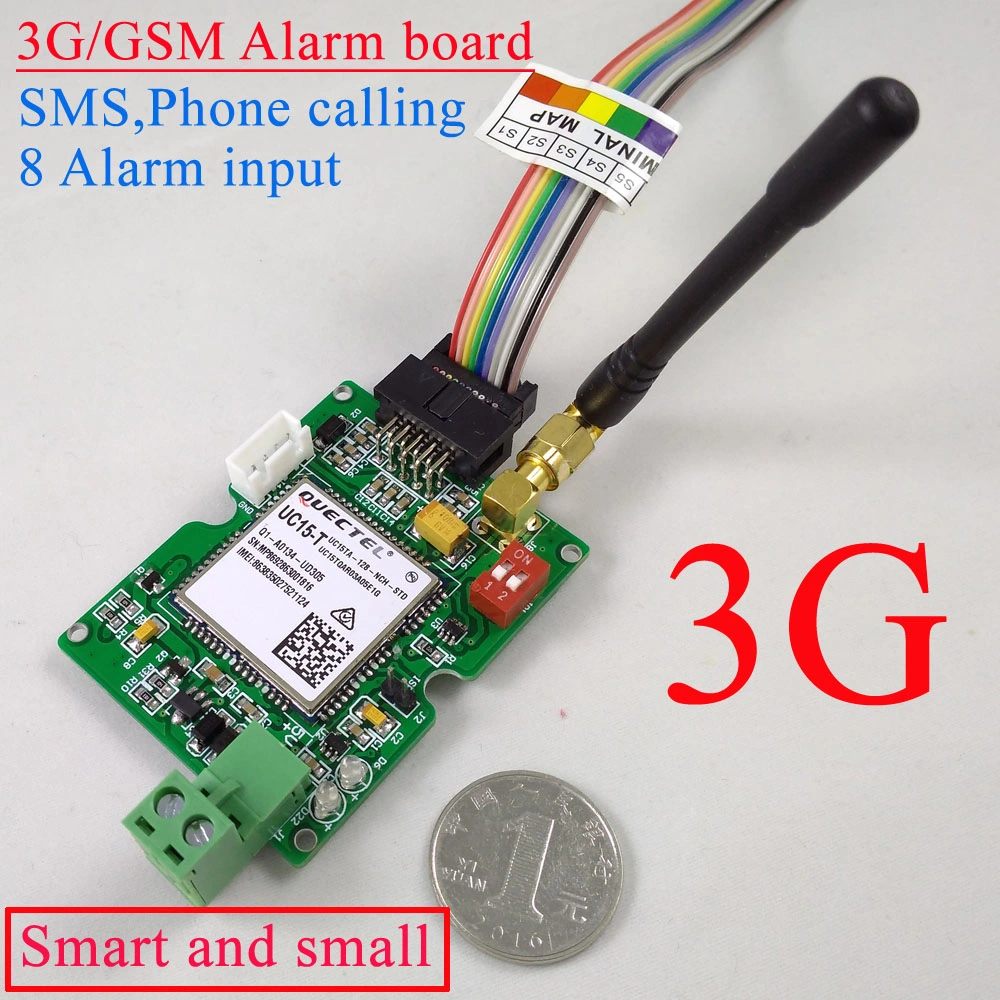 Alarma GSM 3G versión junta para el hogar Alarma seguridad alarma inalámbrica