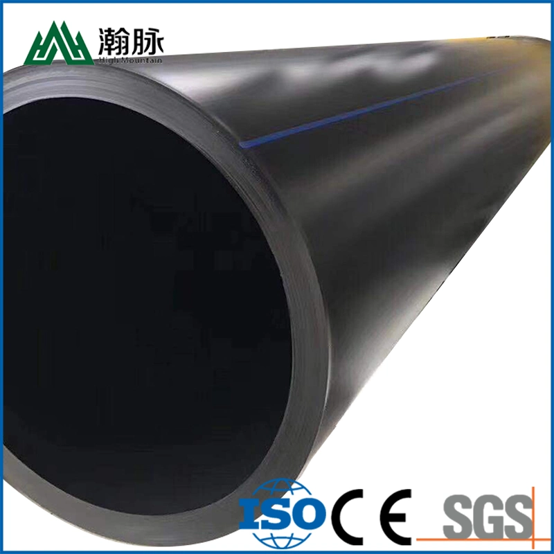 HDPE Pipes Price List Big Diameter 110mm Plastic Water Supply Pipes