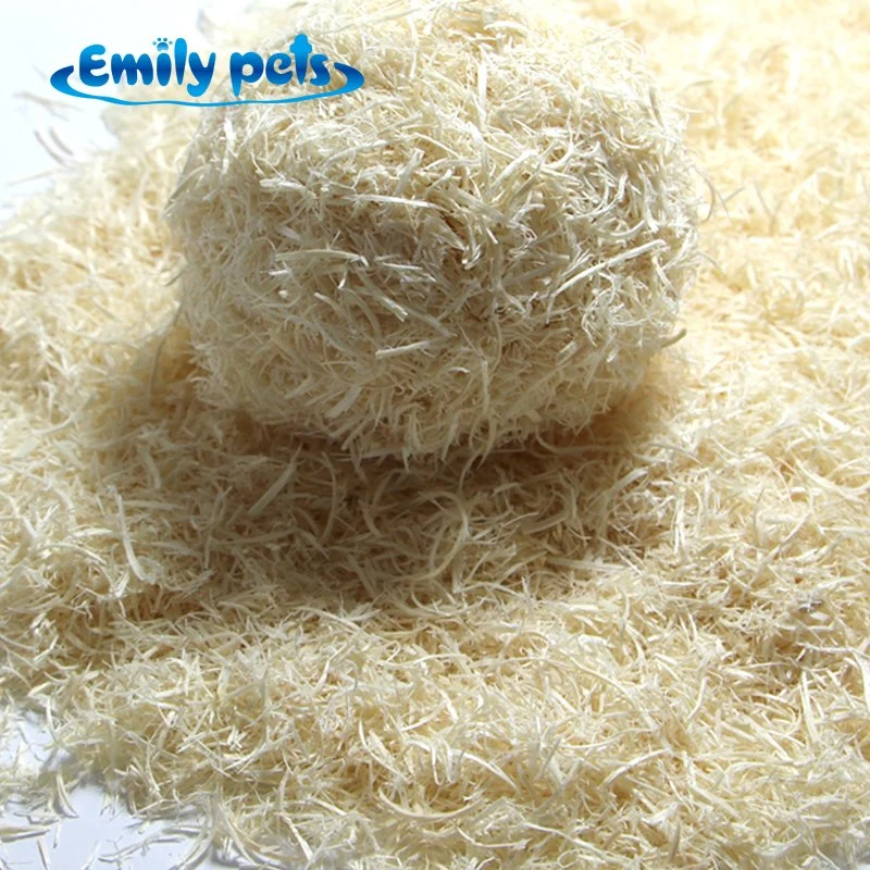 Emily Pets Factory Supply Natural Aspen Small Animal Bedding Odorless-Safe Hamster Bedding Shaving