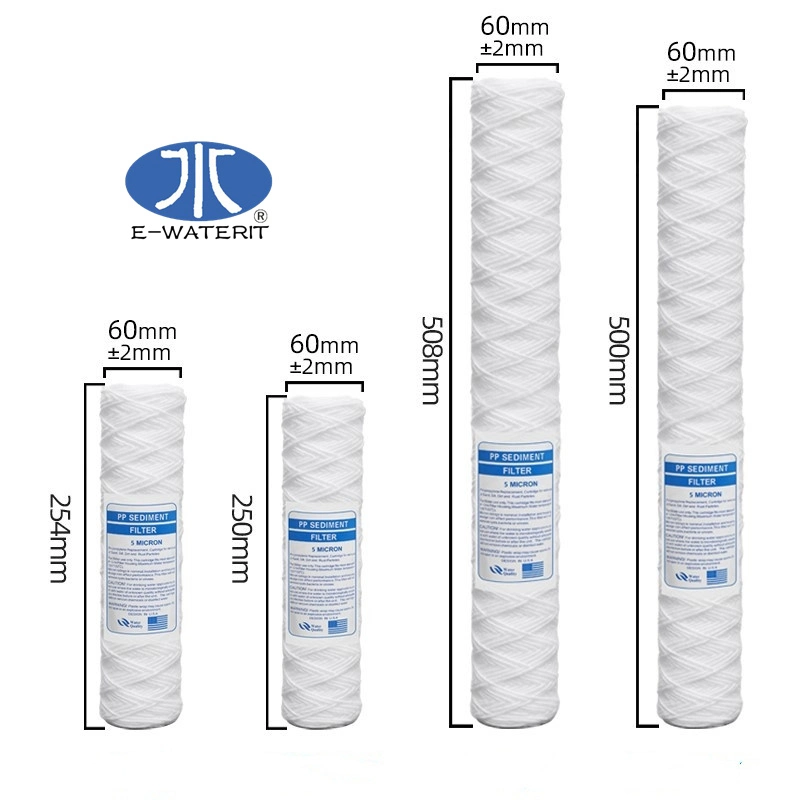 PP Yarn Water Filter Cartridge 10inch Slim PP Yarn String Wound Water Filter Cartridge--Manufacturer