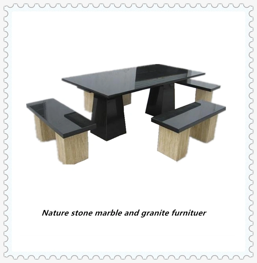 Nature Marble Stone Furniture with Polyresin Surface