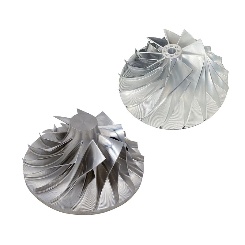 Custom Uns N06625 Gh3625 (2.4856) 5 Axis Nickel Alloy Inconel Titanium Alloy Casting Gas Steam Turbo Billet Compressor Turbine Wheel impeller