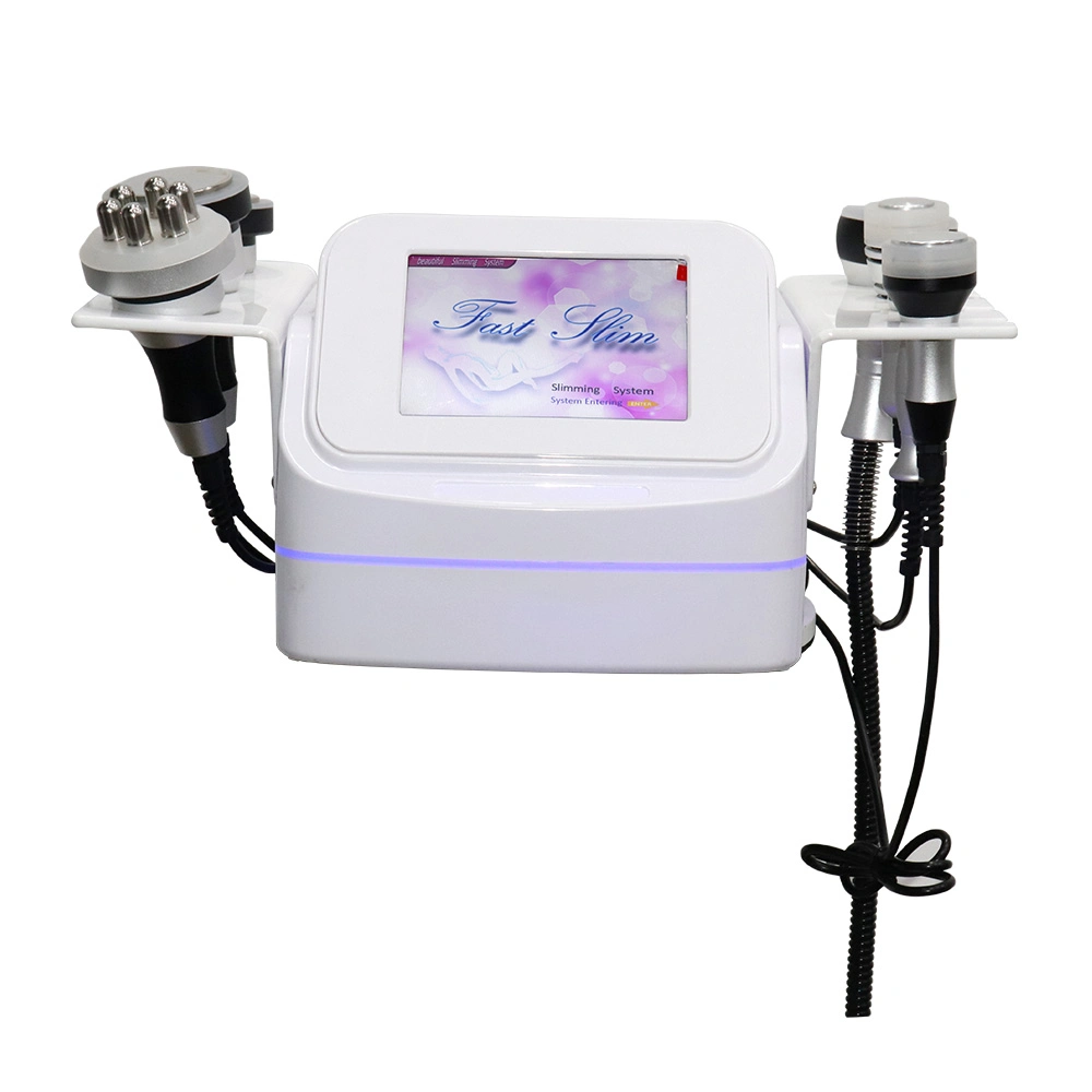 Newest portable 7 in 1 Radio Frequency Cavitation Body Beauty Equipment with 40K Blasting Fat Cells Probe