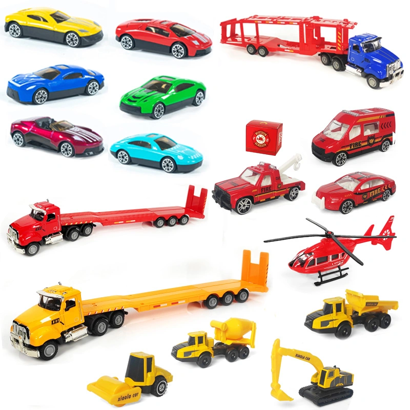 Wholesale/Supplier 1: 64 Hot Educational Diecast Model Pull Back Car Alloy Die Cast Car Metal Vehicle Toys for Children Boys Kids Metal Toy Die Cast Airplane Model