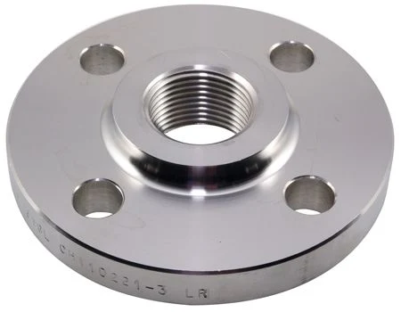 Flanges de aço de carbono forjado TF ANSI B16.5 Classe 150 roscados Flanges