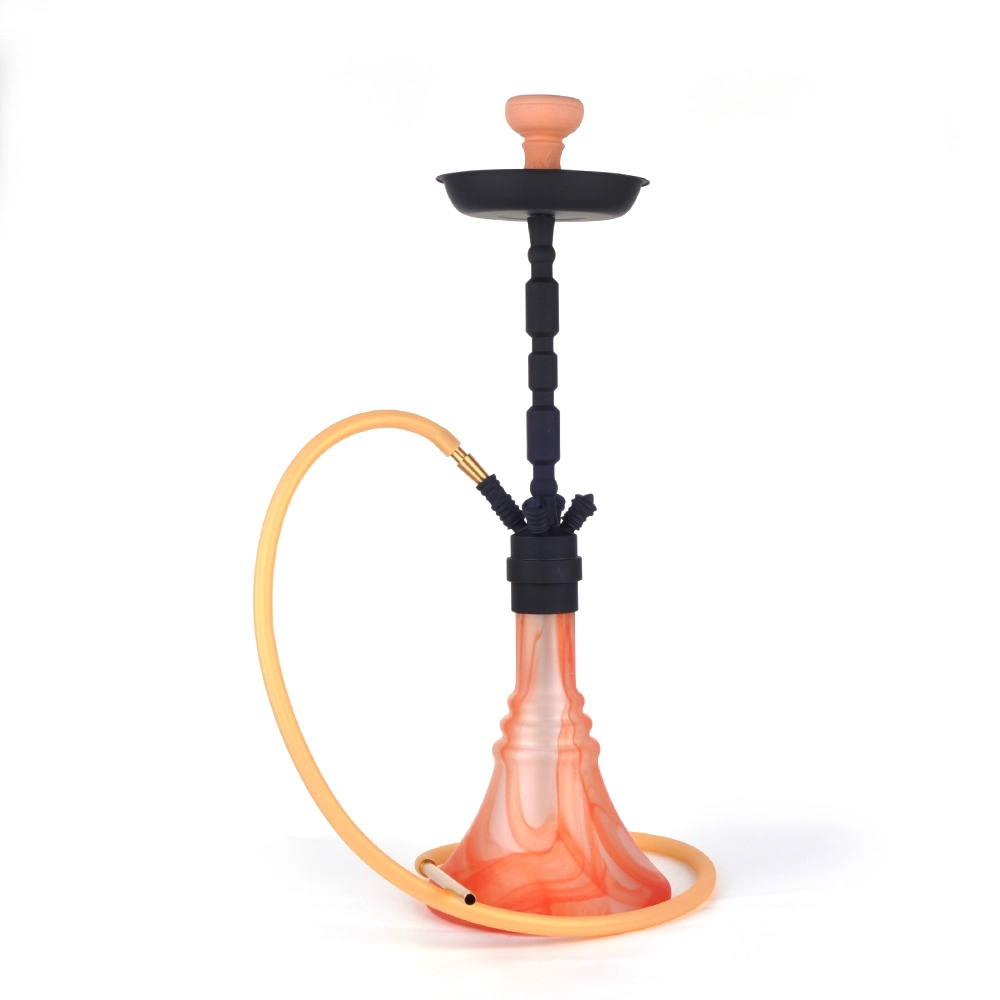 Fabricación de acrílico azul Shisha Hookah botella de 1 tubos Chicha Shisha Jl-344ah