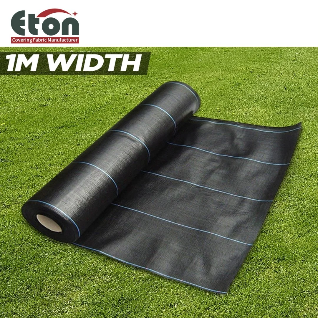 Recyclable Black/White PP/PE Woven Ground Cover with UV Treated