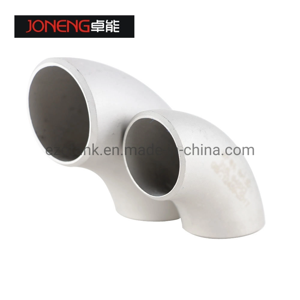 SS316L JIS 10K Welding 90 Degree Pipe Coupling with Sand Blasting