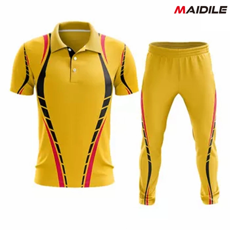 OEM Service Customized Sublimation Cricket Jersey Design Cricket Jersey Cricket Uniform